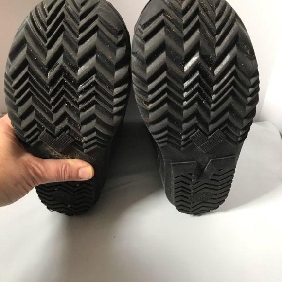 Rugged Bear blue snow winter boots lined hook n loop nonslip kids size 4 - Picture 8 of 8